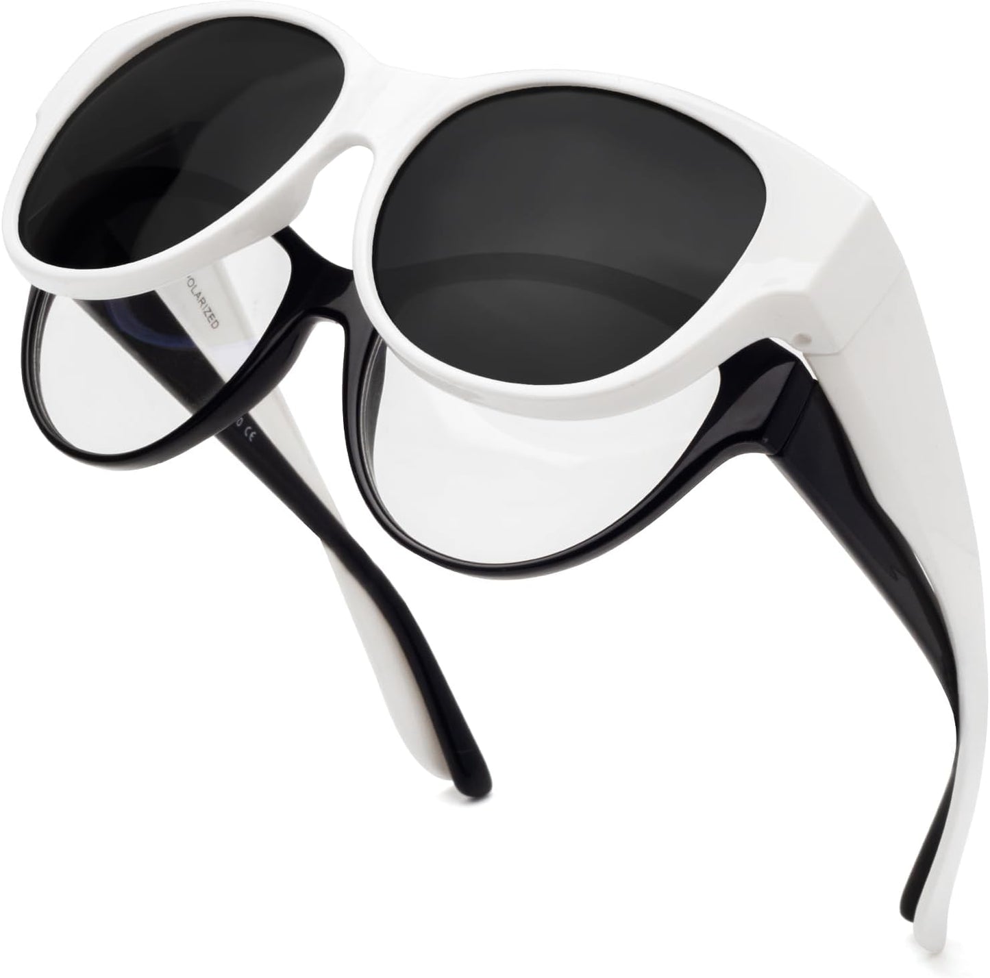 Polarized Sunglasses Fit over Glasses for Women Oversized Sunglasses to Go over Glasses UV Protection Lightweight