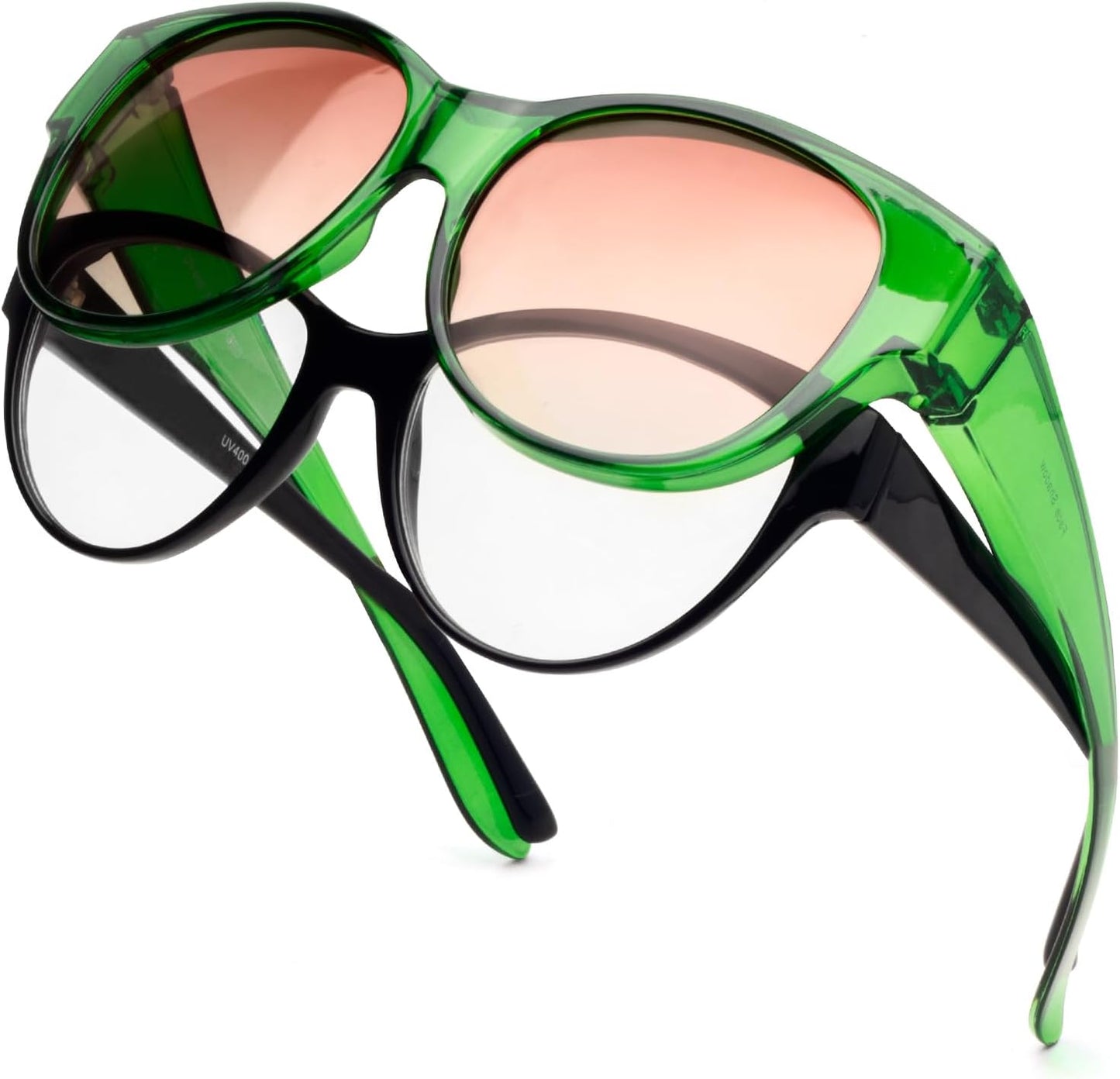Polarized Sunglasses Fit over Glasses for Women Oversized Sunglasses to Go over Glasses UV Protection Lightweight