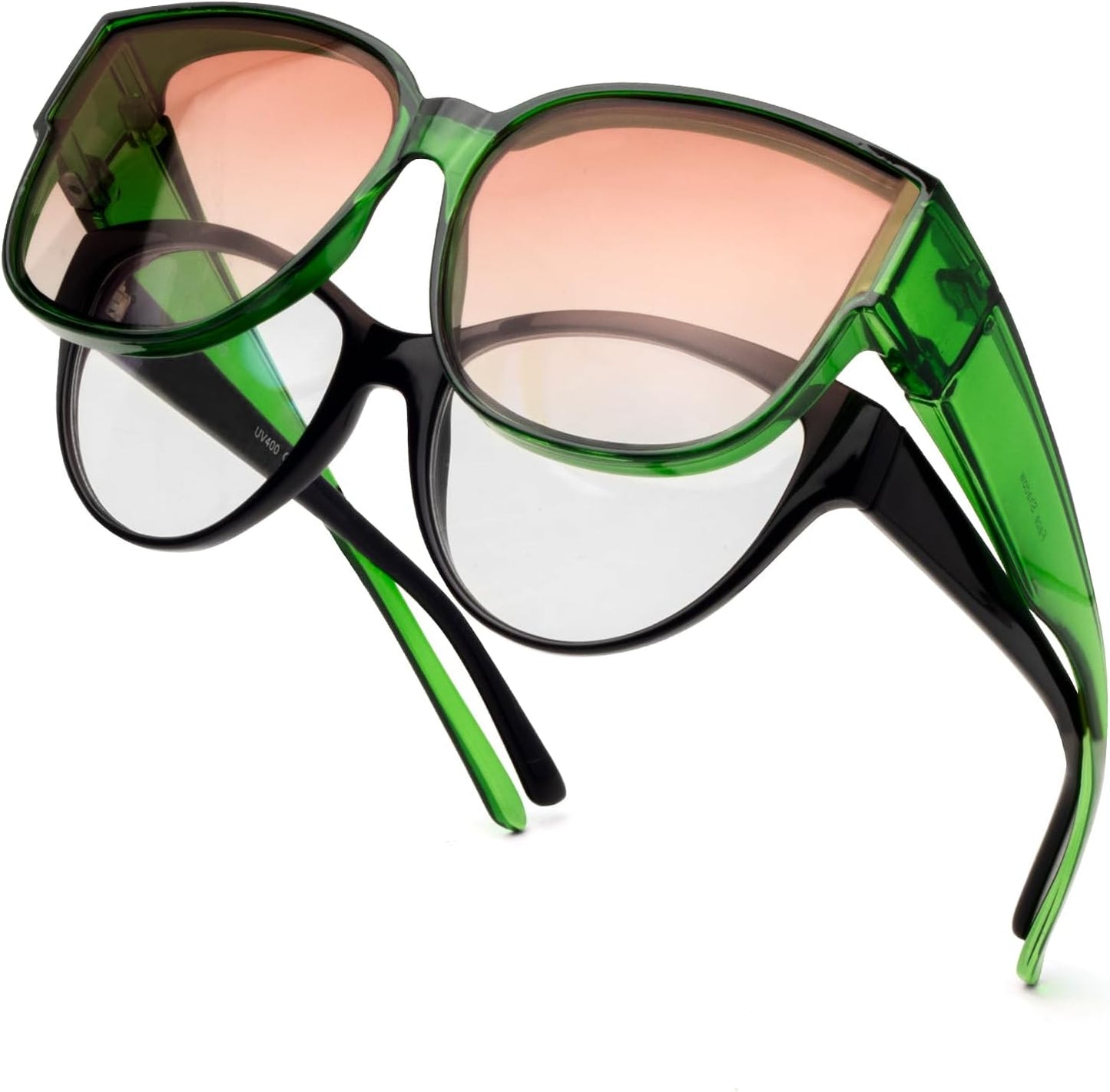 Polarized Sunglasses Fit over Glasses for Women Oversized Sunglasses to Go over Glasses UV Protection Lightweight