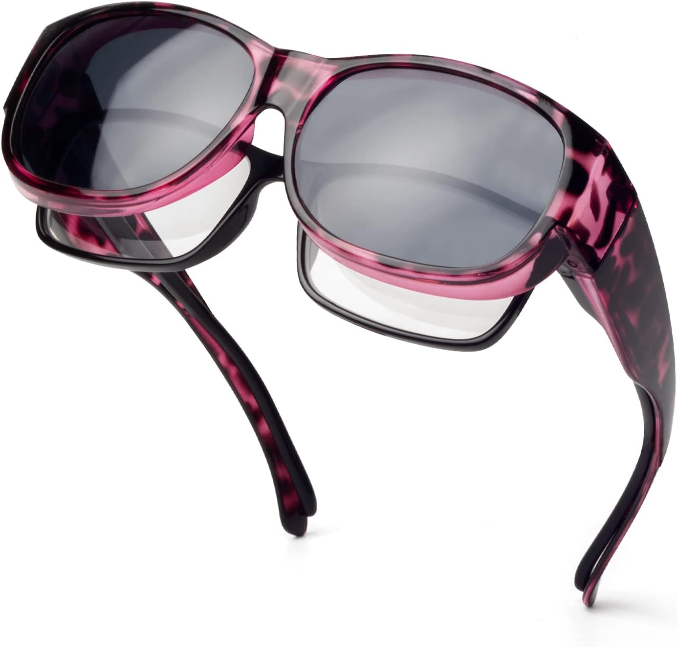 Polarized Sunglasses Fit over Glasses for Women Oversized Sunglasses to Go over Glasses UV Protection Lightweight