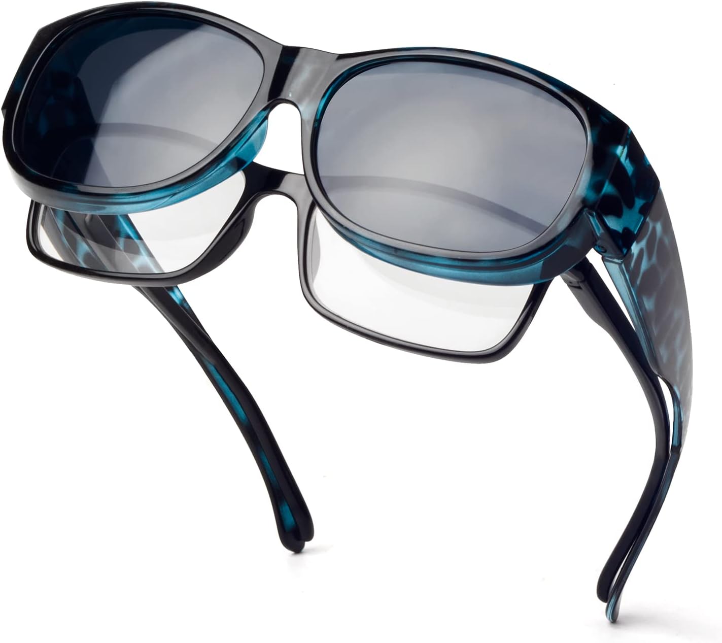 Polarized Sunglasses Fit over Glasses for Women Oversized Sunglasses to Go over Glasses UV Protection Lightweight