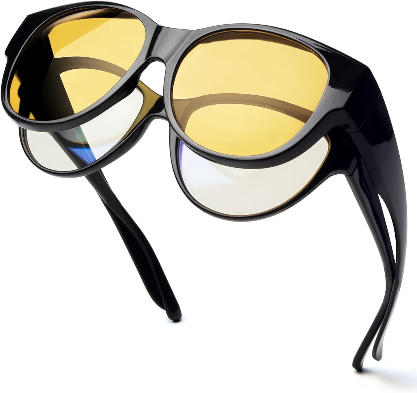 Polarized Sunglasses Fit over Glasses for Women Oversized Sunglasses to Go over Glasses UV Protection Lightweight